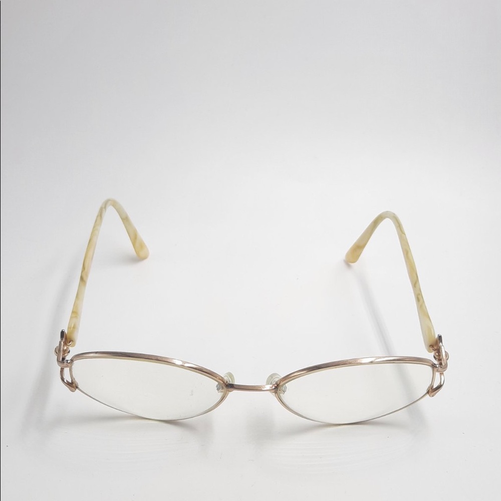 Vintage Gold Oval Sunglasses Frames